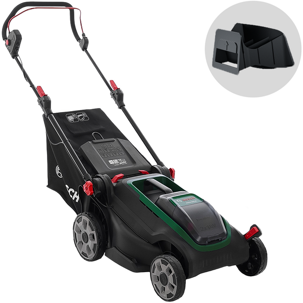 Bosch Rotak18V2-43 - Cortacésped de batería - Corte de 43 cm - BATERÍA Y CARGADOR NO ESTÁN INCLUIDOS