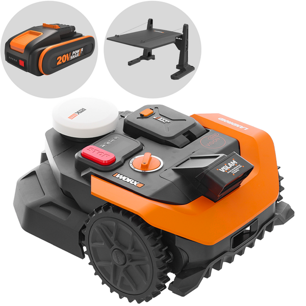 Worx Landroid Vision Cloud WR303E - Robot cortacésped - Sin instalación