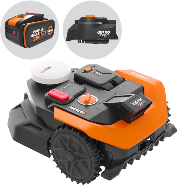Worx Landroid Vision Cloud WR365E - Robot cortacésped - Sin instalación