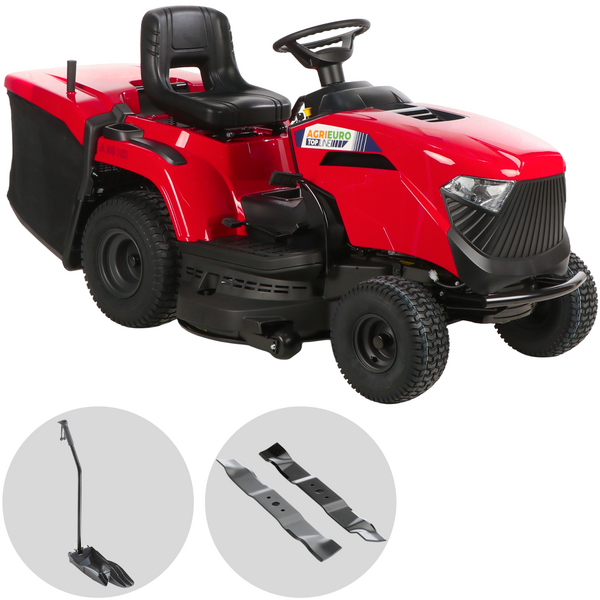 A 98 HD - Tractor cortacésped - Cambio hidrostático - Recogedor - Mulching