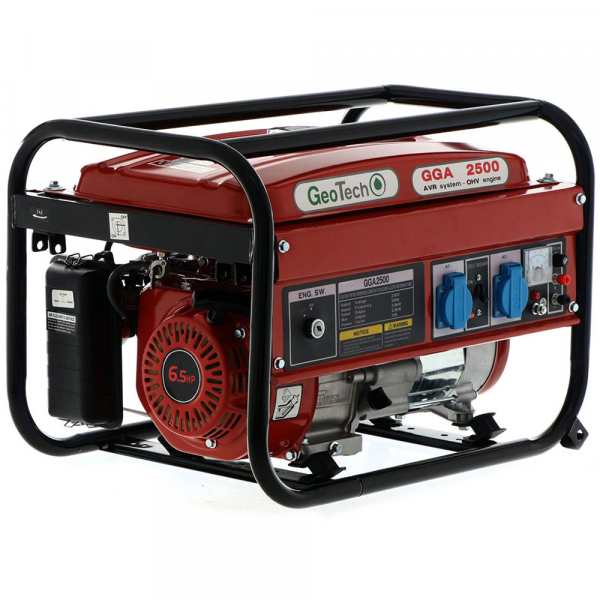 GeoTech GGA2500 - Generador de corriente con AVR 2.2 kW - Continua 2 kW Monofásica en venta