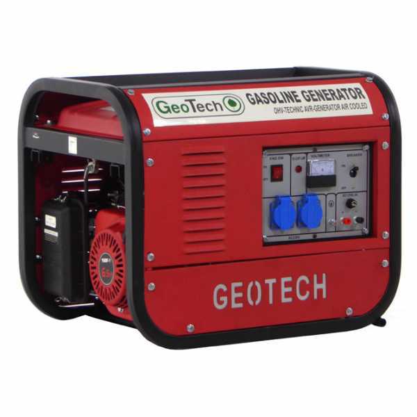 Generador eléctrico 2,5 kW monofásico de gasolina GeoTech GGSA3000