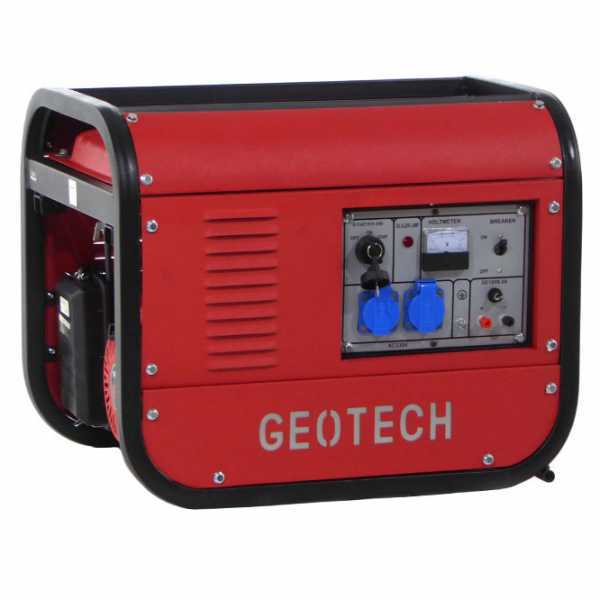GeoTech GGSA3000ES - Generador de corriente con AVR. arranque eléctrico 2.7 kW - Continua 2.5 kW Monofásica