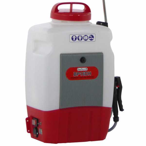 Pulverizador de mochila a batería GeoTech BP16DH 16 litros en venta