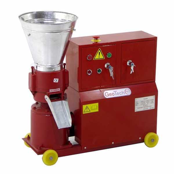 Peletizadora trifásica 5.3 Hp GeoTech para hacer en casa pellets de calefacción