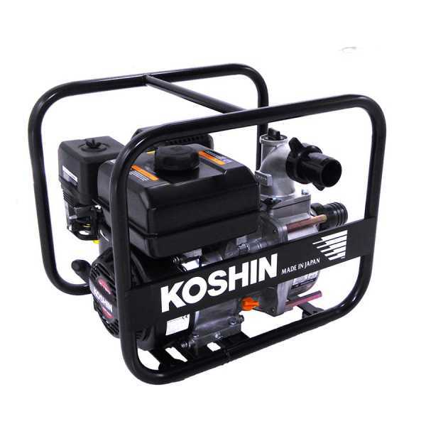 Motobomba de gasolina Koshin STV-50X para aguas semi-sucias con racores de 50 mm en venta