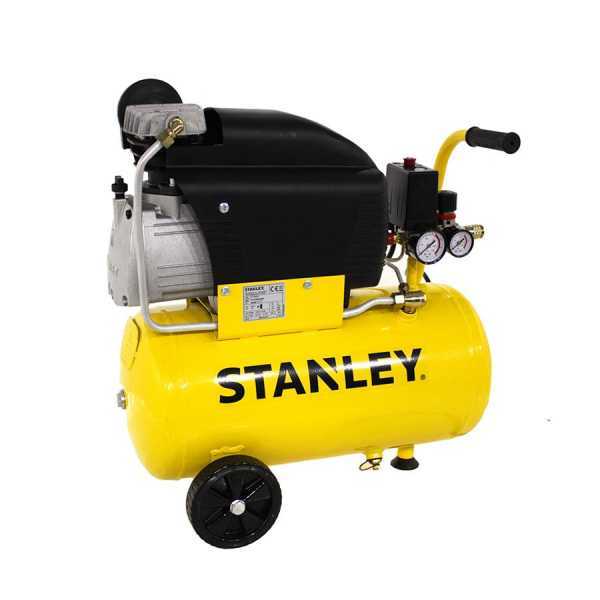 Stanley D210/8/24 - Compresor de aire eléctrico con ruedas - motor 2 HP - 24 l en venta
