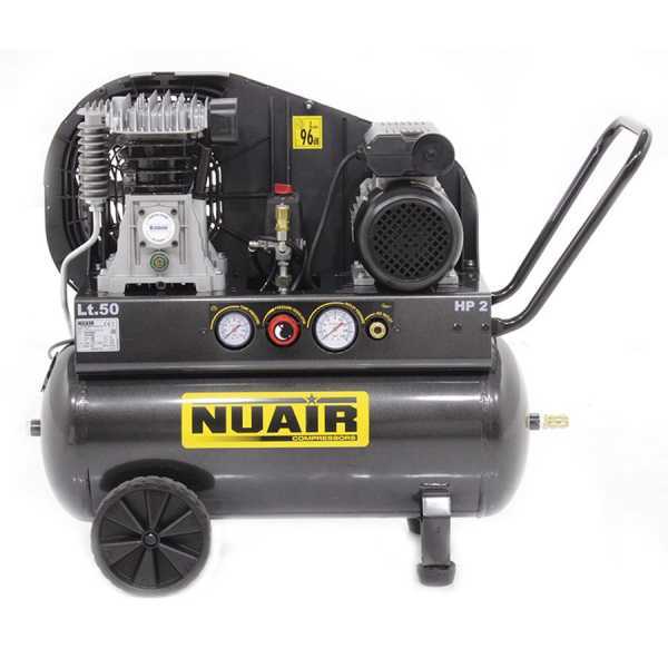 Nuair B 2800B/2M/50 TECH - Compresor eléctrico de correa - motor 2 HP - 50 l en venta