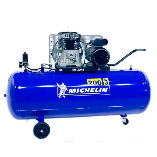 Michelin MB 200 3B - Compresor de aire eléctrico de correa - Motor 3 HP - 200 l en venta