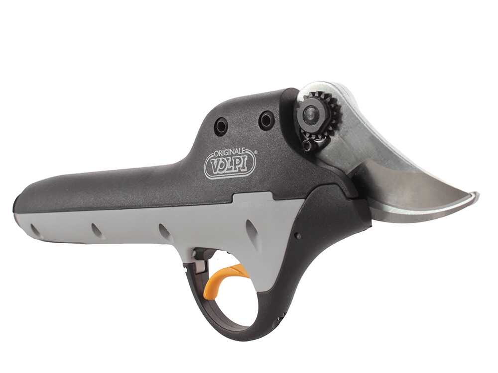 Tijeras de poda eléctricas Volpi Kamikaze KV600, batería Li-ion de 4.4 Ah. Ø máx 35mm