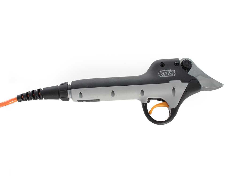 Tijeras de poda eléctricas Volpi Kamikaze KV501, batería Li-ion de 4.4 Ah. Ø máx 30mm