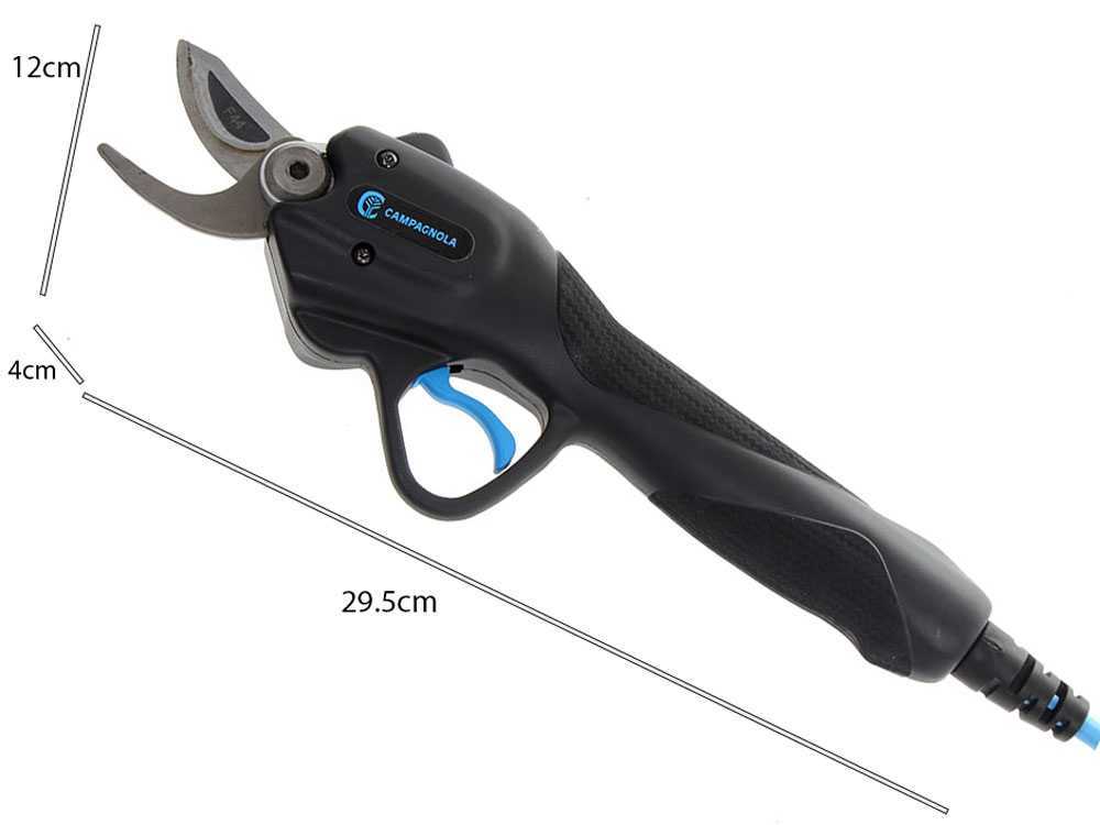 Kit tijera PONY PRO el&eacute;ctrica de poda Campagnola sin bater&iacute;a con adaptador para bater&iacute;a Li-Lion 170