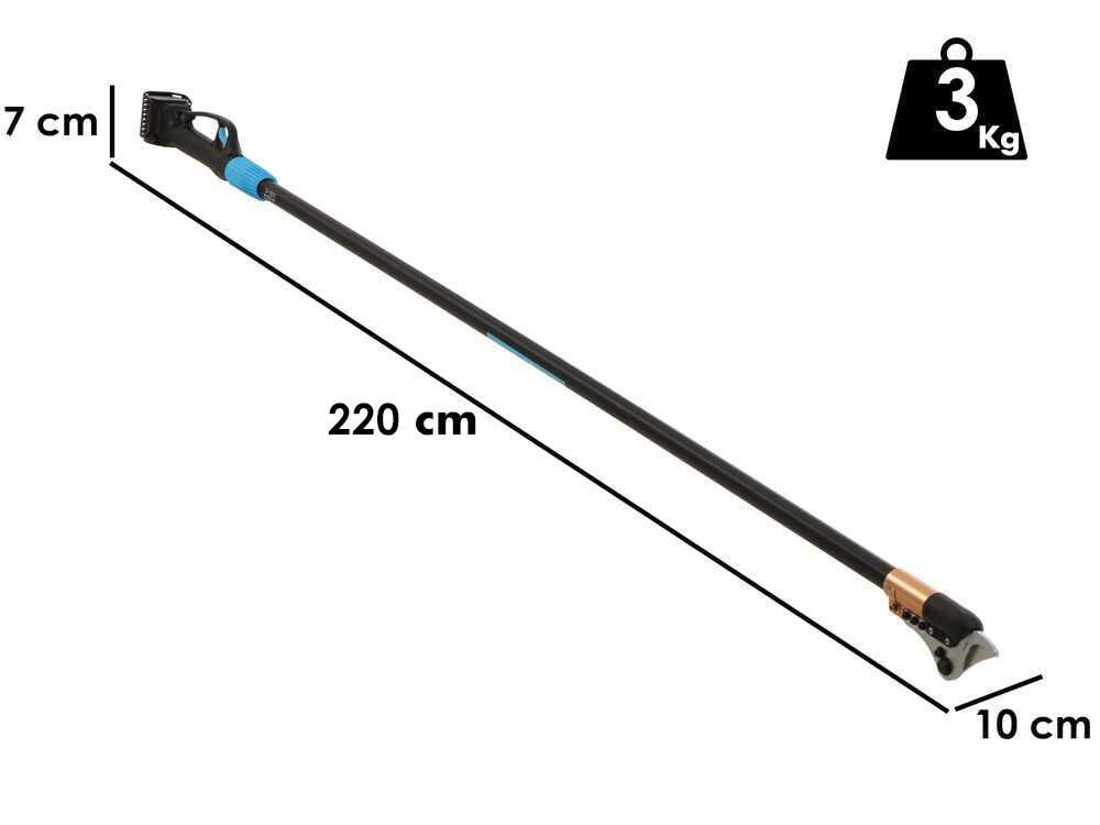 Tijeras de poda el&eacute;ctricas Campagnola STARK 220 - Kit con 2 bater&iacute;as de 21.6V/2.5 Ah y cargador multiple