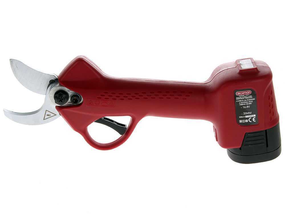 Tijeras de poda a bater&iacute;a Archman FE03-35  - 35 mm - 3 bater&iacute;as de 16.8V/4Ah