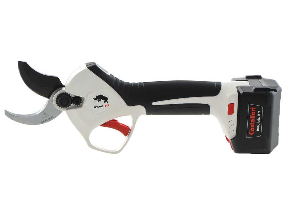 Castellari Ryno 63 - Tijeras el&eacute;ctricas de poda - 2x 21.6V 2.5 Ah