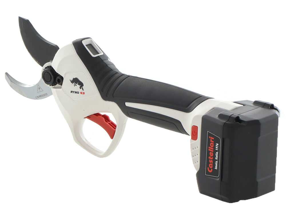 Castellari Ryno 63 - Tijeras el&eacute;ctricas de poda - 2x 21.6V 2.5 Ah