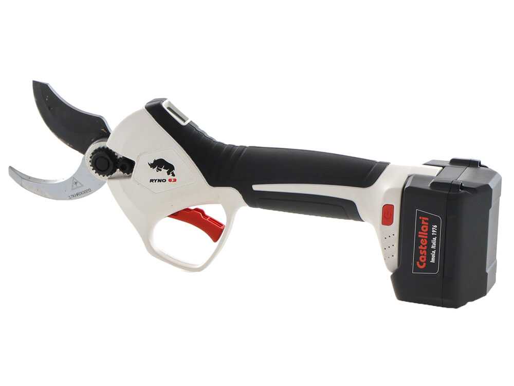 Castellari Ryno 63 - Tijeras el&eacute;ctricas de poda - 2x 21.6V 2.5 Ah