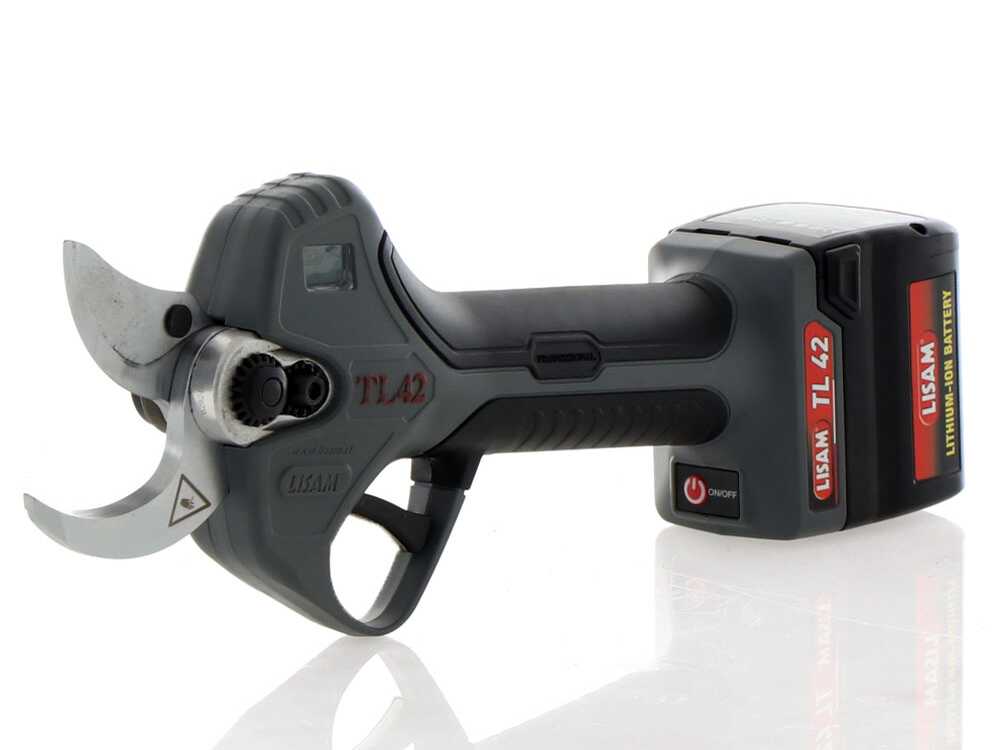 Tijeras eléctricas de poda LISAM TL 42 - 2x25.2 V 2.5 Ah