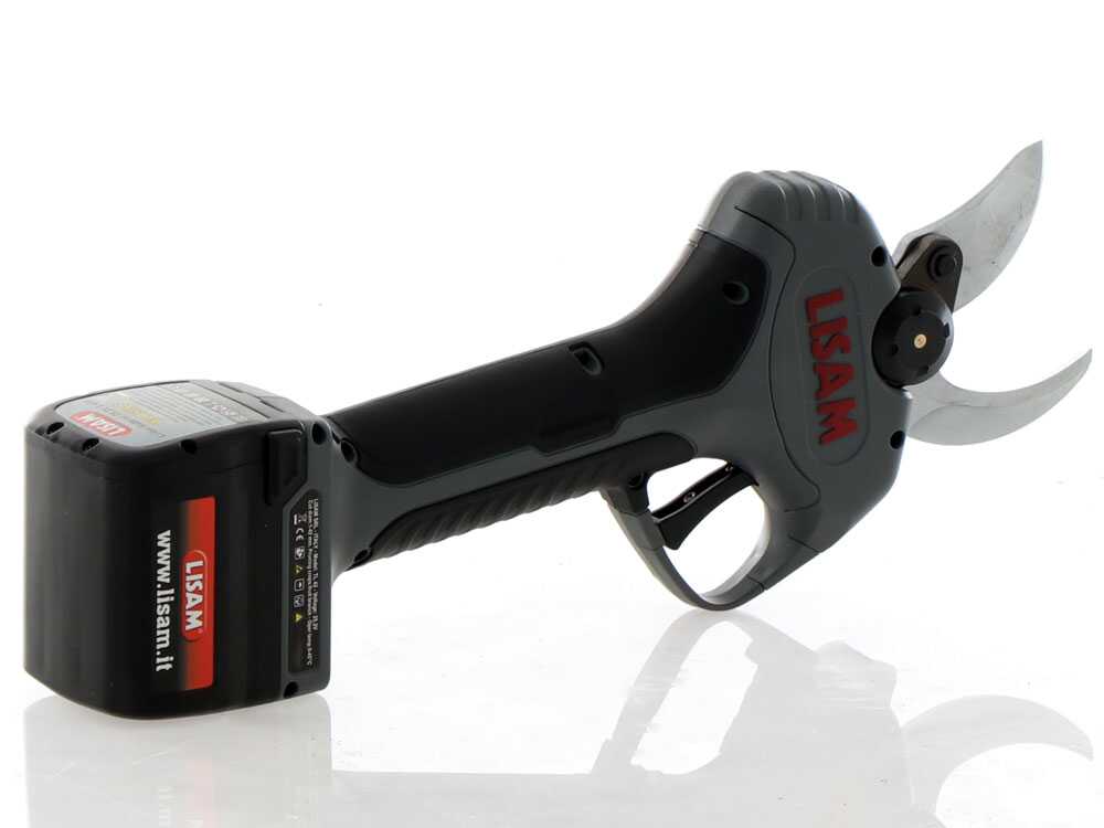 Tijeras eléctricas de poda LISAM TL 42 - 2x25.2 V 2.5 Ah