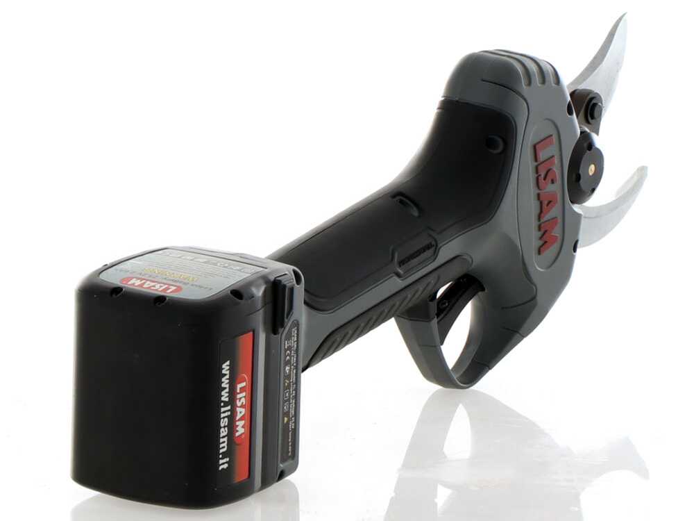 Tijeras eléctricas de poda LISAM TL 42 - 2x25.2 V 2.5 Ah