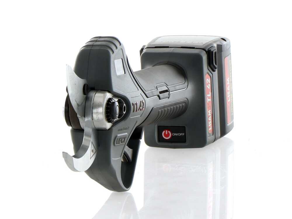 Tijeras eléctricas de poda LISAM TL 42 - 2x25.2 V 2.5 Ah