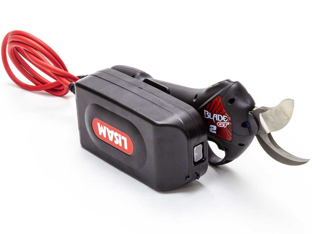 Tijera eléctrica de batería Lisam BLADE GT 2 - 50.4 V 2.9 Ah