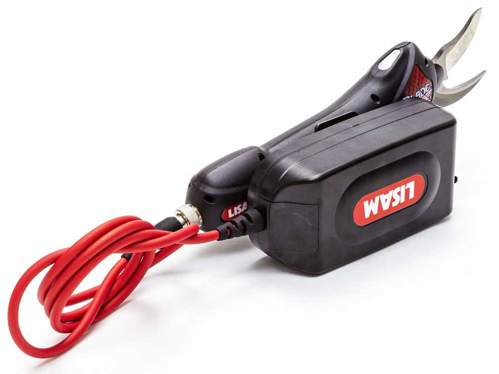 Tijera eléctrica de batería Lisam BLADE GT 2 - 50.4 V 2.9 Ah
