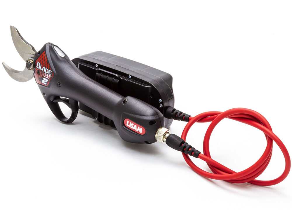 Tijera eléctrica de batería Lisam BLADE GT 2 - 50.4 V 2.9 Ah