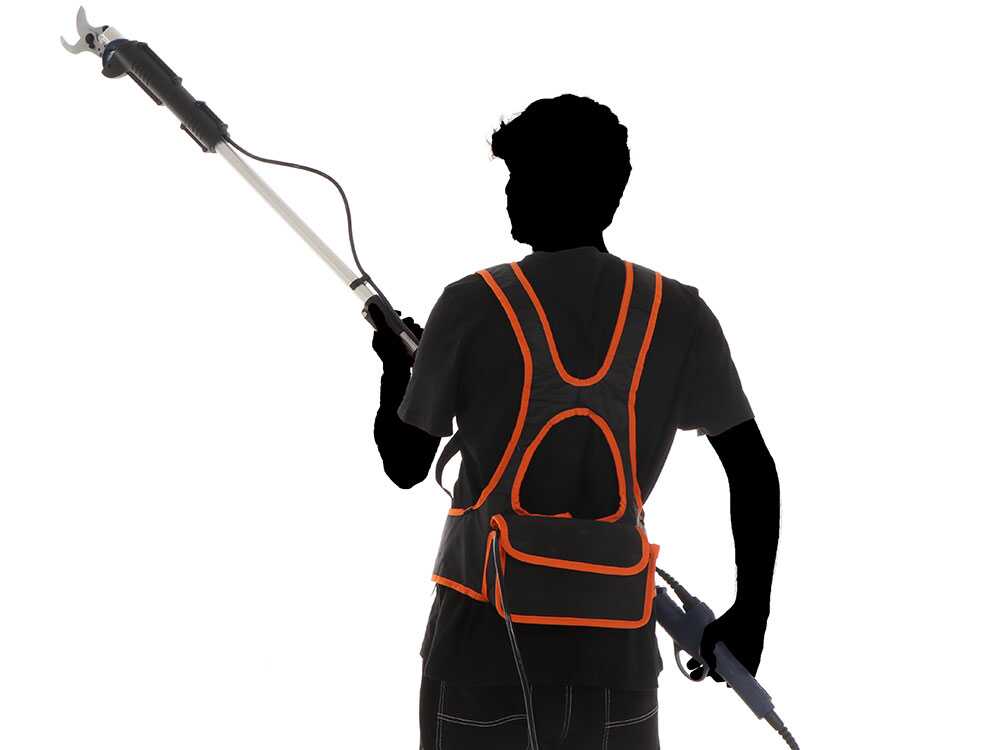 BullMach ARTEMIS 45 Pro - Tijera el&eacute;ctrica de poda con p&eacute;rtiga - 150/210 cm