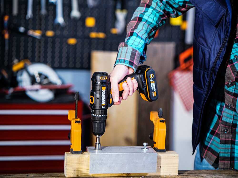 Worx WX370 - Taladro atornillador a batería en Oferta | AgriEuro