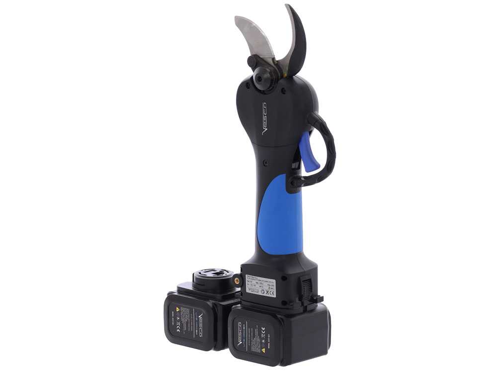 VESCO X37 - Tijeras eléctricas de batería - 2x 21.6V 2.5Ah