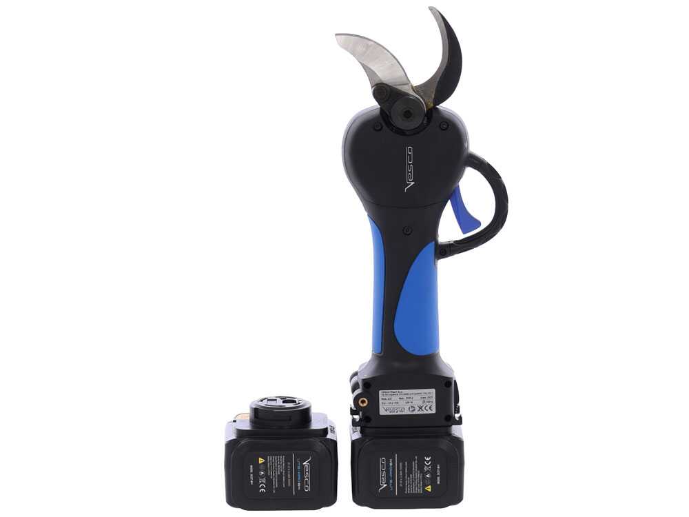 VESCO X37 - Tijeras eléctricas de batería - 2x 21.6V 2.5Ah