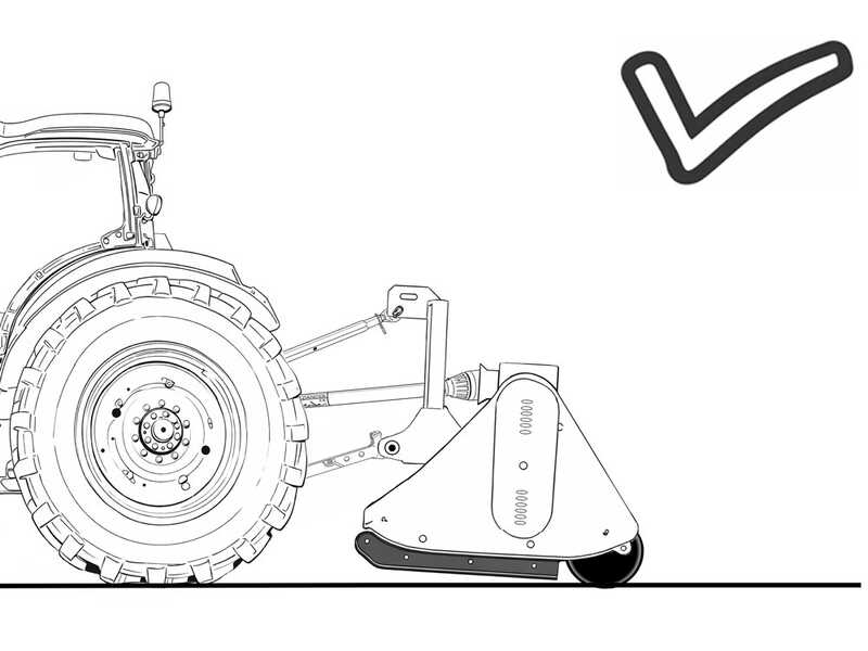 Ceccato Trincione 400 NEW - 4T1600IDR2 - Trituradora de tractor - Serie pesada - Reversible - Hidr&aacute;ulica
