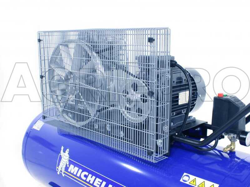 Michelin MCX 300 598 - Compresor de aire el&eacute;ctrico de correa - Motor 5.5 HP - 270 L