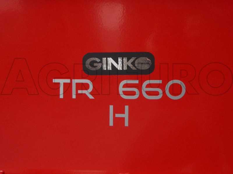 Carretilla de orugas GINKO TR 660 extensible con vuelco hidr&aacute;ulico, motor  Honda GX 200