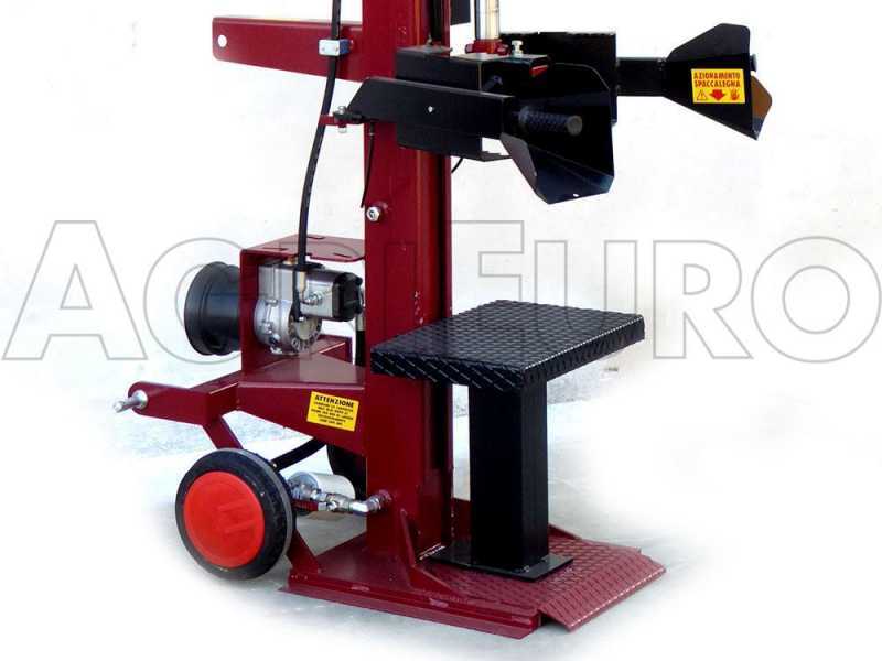 Rajadora de le&ntilde;a vertical para tractor AgriEuro SIT 10 toneladas, carrera 1000 mm