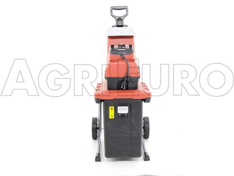 Biotrituradora el&eacute;ctrica GeoTech ESB 2801 ROLLER de rodillo (engranajes) con caj&oacute;n