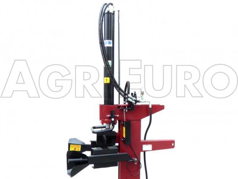 Rajadora de le&ntilde;a vertical para tractor AgriEuro SIT 15 toneladas, carrera 1000 mm