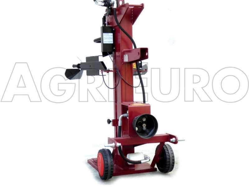 Rajadora de le&ntilde;a vertical para tractor AgriEuro SIT 20 toneladas, carrera 1000 mm