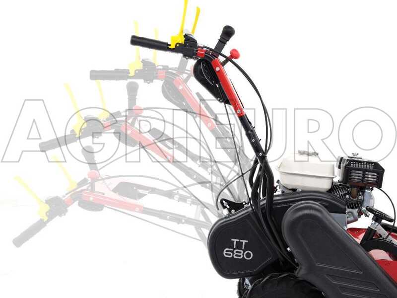 Ginko-MGM TT 680 - Desbrozadora profesional de martillos - Honda GX200