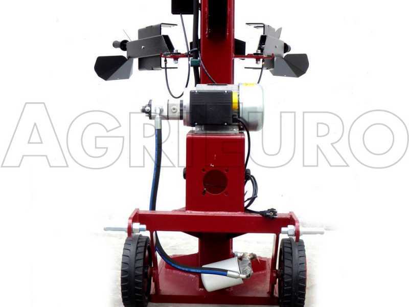 Rajadora de le&ntilde;a vertical el&eacute;ctrica AgriEuro SIE 15 toneladas, carrera 1000 mm