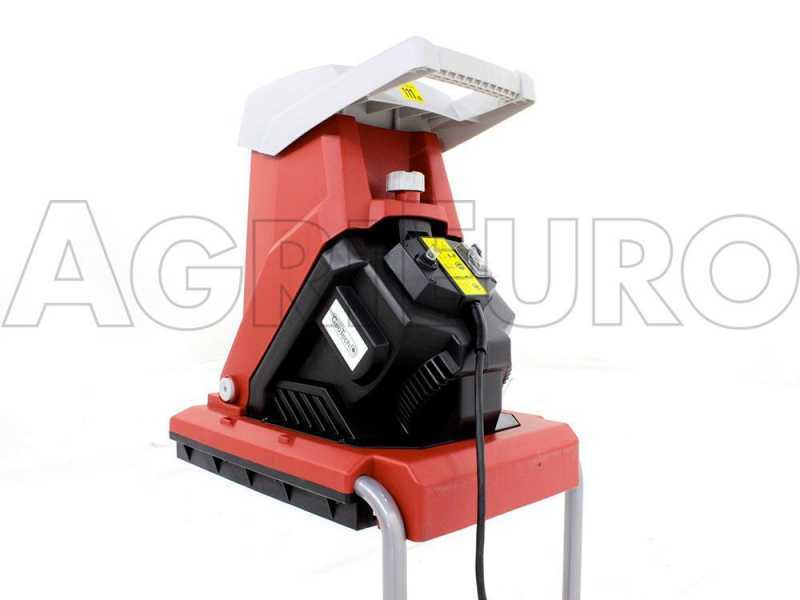 Biotrituradora el&eacute;ctrica GeoTech ESB 2500 BLADES de cuchillas reversibles con caj&oacute;n