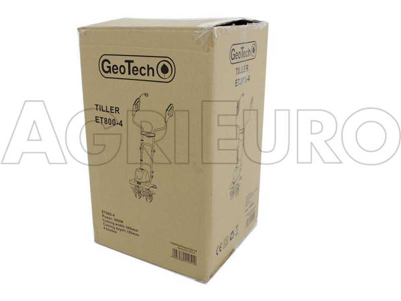 GeoTech ET 800-4 - Motoazada el&eacute;ctrica - 800 W - 4 hilas de azadas