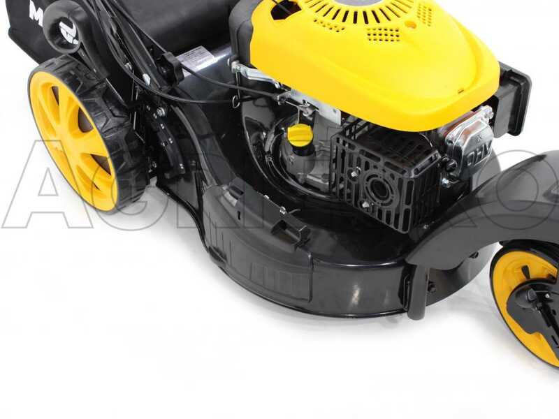 Mowox PM 4645 S Trike - Cortac&eacute;sped de gasolina autopropulsado - Rueda delantera giratoria