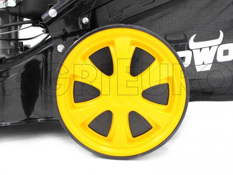 Mowox PM 4645 S Trike - Cortac&eacute;sped de gasolina autopropulsado - Rueda delantera giratoria