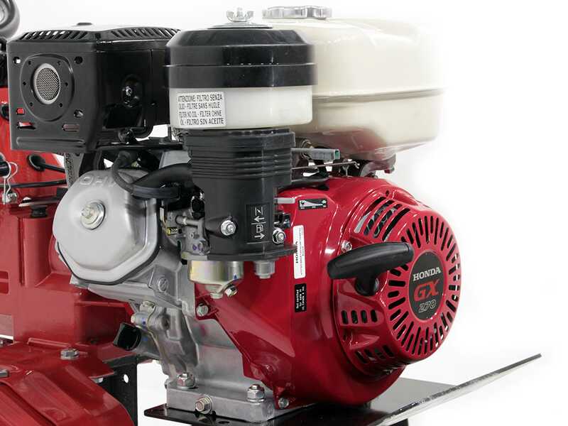 Motoazada Agri 102 con fresa 95 cm - Motor de gasolina Honda GX 270 - marchas 3+1