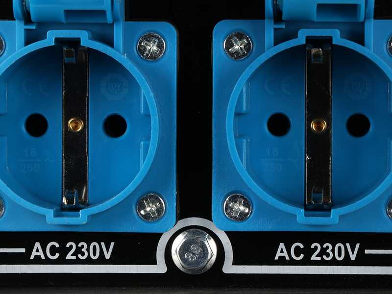 GeoTech-Pro iGGP5000 - Generador de corriente con ruedas inverter 4 kW - Continua 3.5 kw Monof&aacute;sica