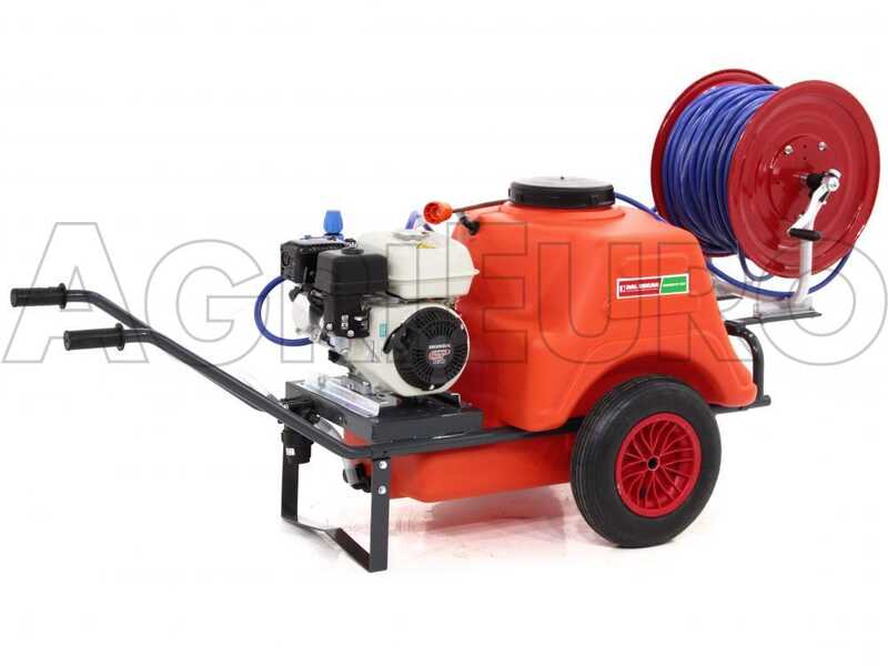Comet MC 25 - Carretilla fumigadora - Carro Dal Degan con dep&oacute;sito 150 L - Honda GP 160
