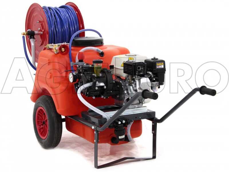 Carretilla fumigadora Comet APS 41 Honda GP 160 - Carro Dal Degan - Dep&oacute;sito 150 L