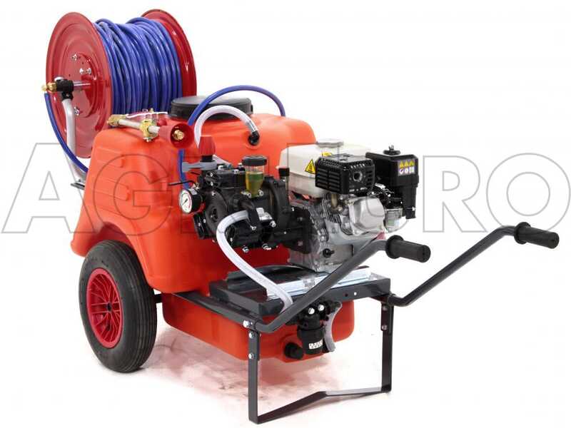 Carretilla fumigadora Comet APS 41 Honda GX 160 - Carro Dal Degan - Dep&oacute;sito 150 L